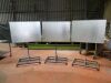 3x Mobile Notice Boards.