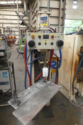 British Federal 75KVA Pedestal Spot Welder