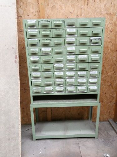 Storage Cabinet and Content.