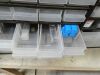 4x Storage Compartments and Content. - 4