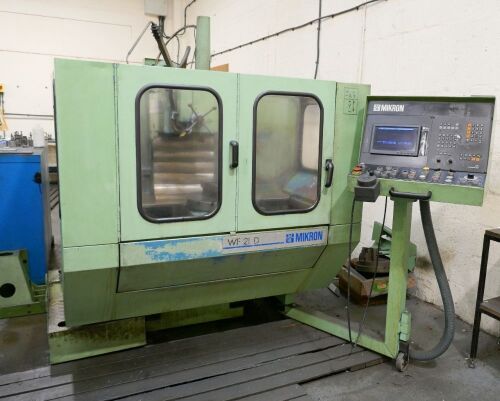 Mikron WF 21 D 4 Axis CNC Mill