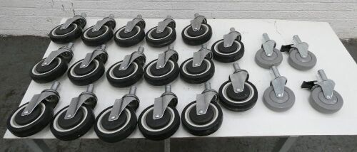 Assorted Caster Wheels.