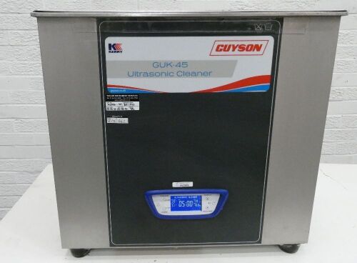 GUYSON GUK-45 Benchtop Ultrasonic Bath.