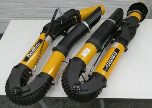 Pair of PlymoVent Extraction Arms.