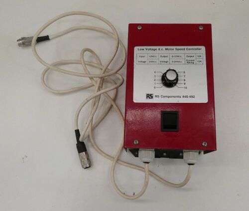 RS 440-492 d.c Motor Speed Controller.