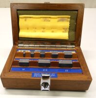 Select Grade 1 Slip Gauge Set.