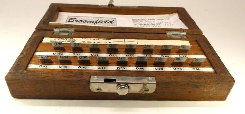 Broomfield Slip Gauge Set.