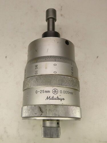 Mitutoyo Micrometer Head (Inch or Metric).