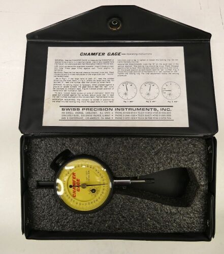 Chamfer Gage Dial Test Indicator.