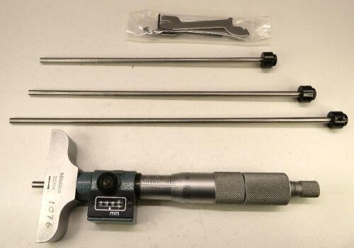 Mitutoyo 0.01mm Depth Micrometer.