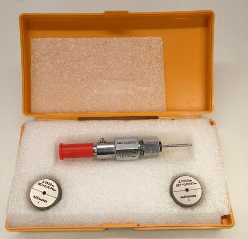 Air Plug Gauge with Setting Rings.