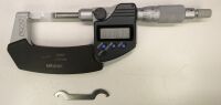 Mitutoyo 0-1" Digimatic Blade Digital Micrometer.