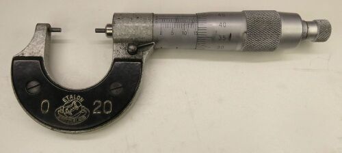 Etalon Outside Micrometer with Small Spindle.