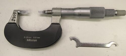 Mitutoyo Blade Micrometer.