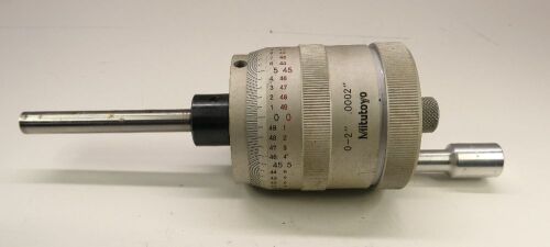 Mitutoyo 197-201 Large Diameter Thimble Micrometer Head.