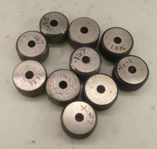Selection of Ring Gauges.