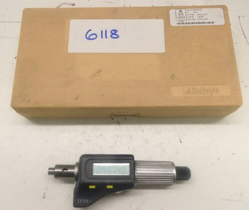 Mitutoyo IP54 Electronic Micrometer Head.