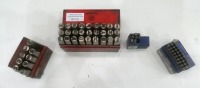 Various Letter/Number Stamps.