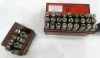 Various Letter/Number Stamps. - 2