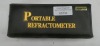 Portable Refractometer. - 4