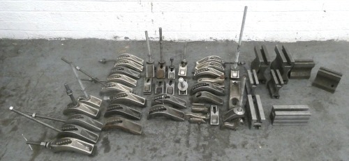 Box of lenzkes Clamps & Mountings.