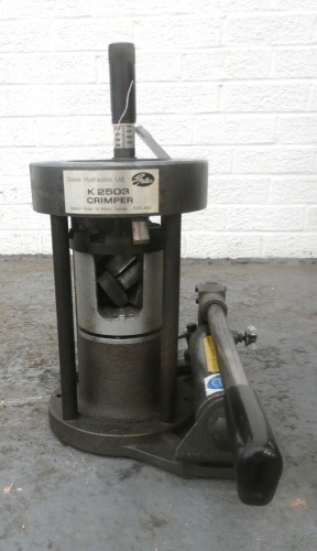 Gates K2503 Hydraulic Hose Crimper.