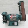 Clarke 6" Bench Grinder with 2" Sanding Belt.