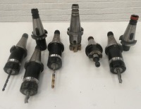 8 Off BT40 Tooling.