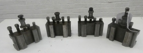 4 off Assorted Machine Tool Holders.