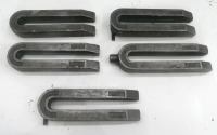 5 Off Lion Clamps.