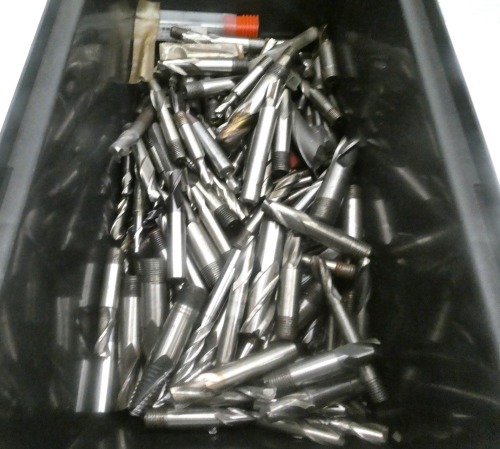 Box of Small Milling Cutters.