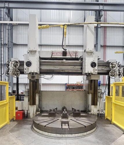 Webster & Bennett 120&Prime; DCM Double Column Vertical Boring Machine