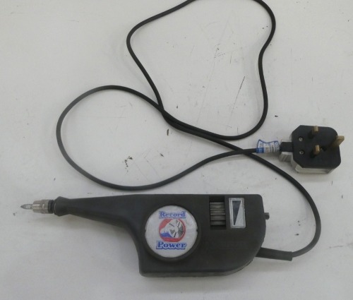 Record Power Professional Engraver.