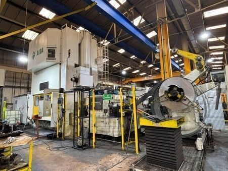 AIDA 630 ton mechanical servo press