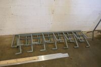 Wall Mounted Material Rack