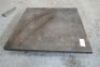 18" x 18" Cast Iron Surface Plate - 2
