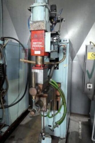 British Federal 100KVA Pedestal Resistance Welder