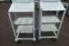 Mobile Work Boards With Shelves - 2