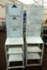 Mobile Work Boards With Shelves