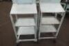 Mobile Work Boards With Shelves - 2