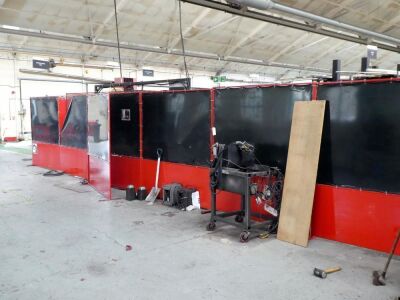 Welding Screens 8 Off 1800mm x 2000mm