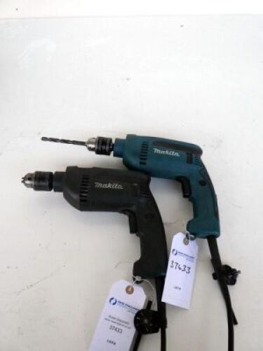 Makita 110v Hammer Drills 2 Off