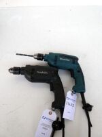 Makita 110v Hammer Drills 2 Off
