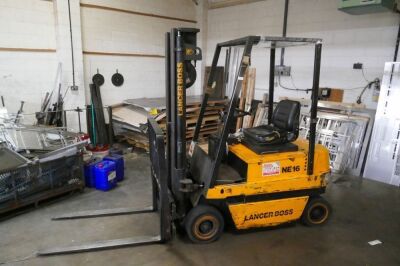 Lancer Boss NE16 Electric Fork Lift Truck