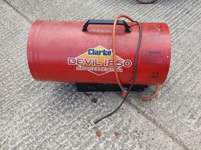 Clarke Devil 1850 Spacer Heater