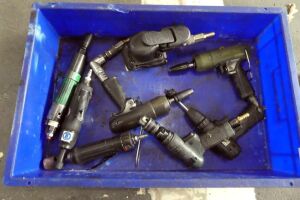 Assorted Pneumatic Hand Tools