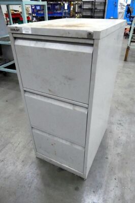 Bisley 3 Drawer Cabinet