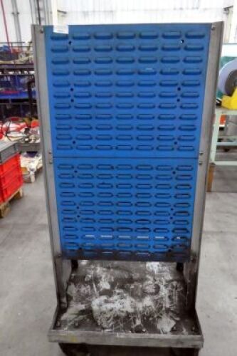 Mobile Tote Bin Rack