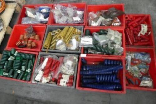 Pallet Of Assorted Die Springs