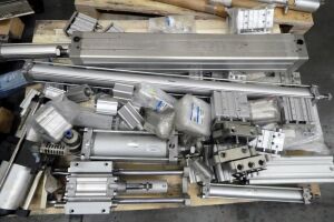 Pallet Of Assorted Pneumatic Cylinders
